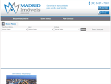 Tablet Screenshot of madridimoveis.com.br